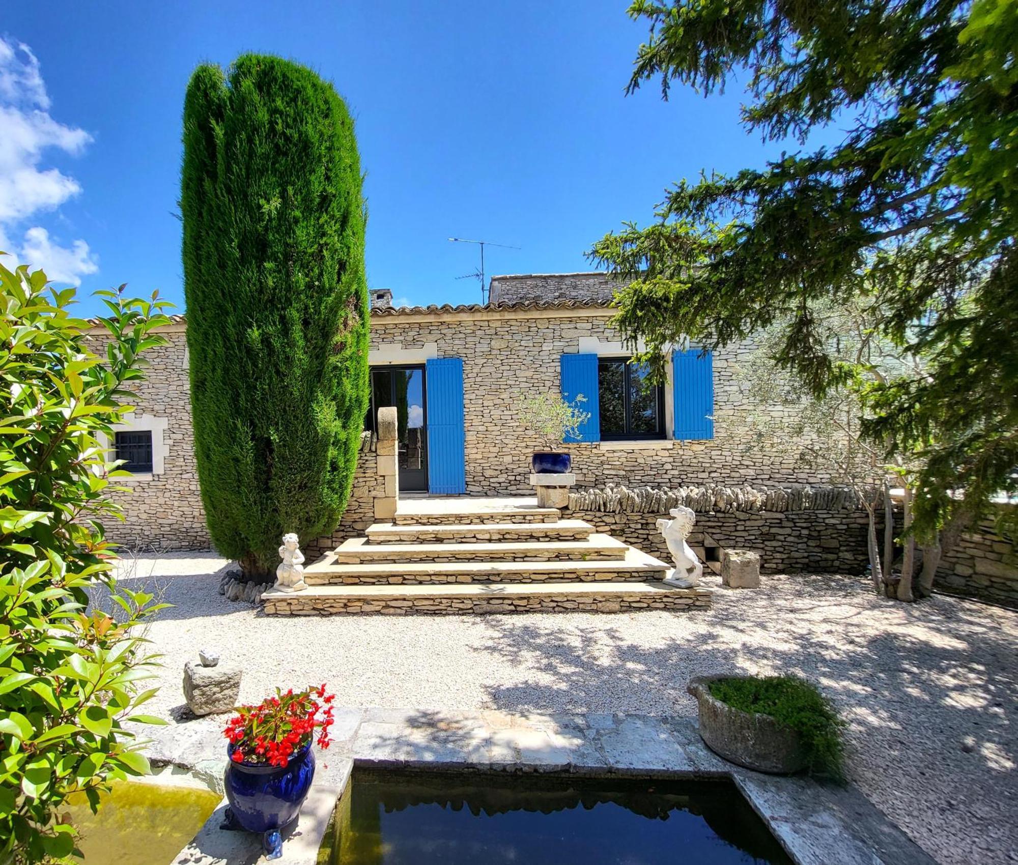 "La Massette Du Cheval Blanc" Villa De Caractere En Pierre LʼIsle-sur-la-Sorgue Exterior foto